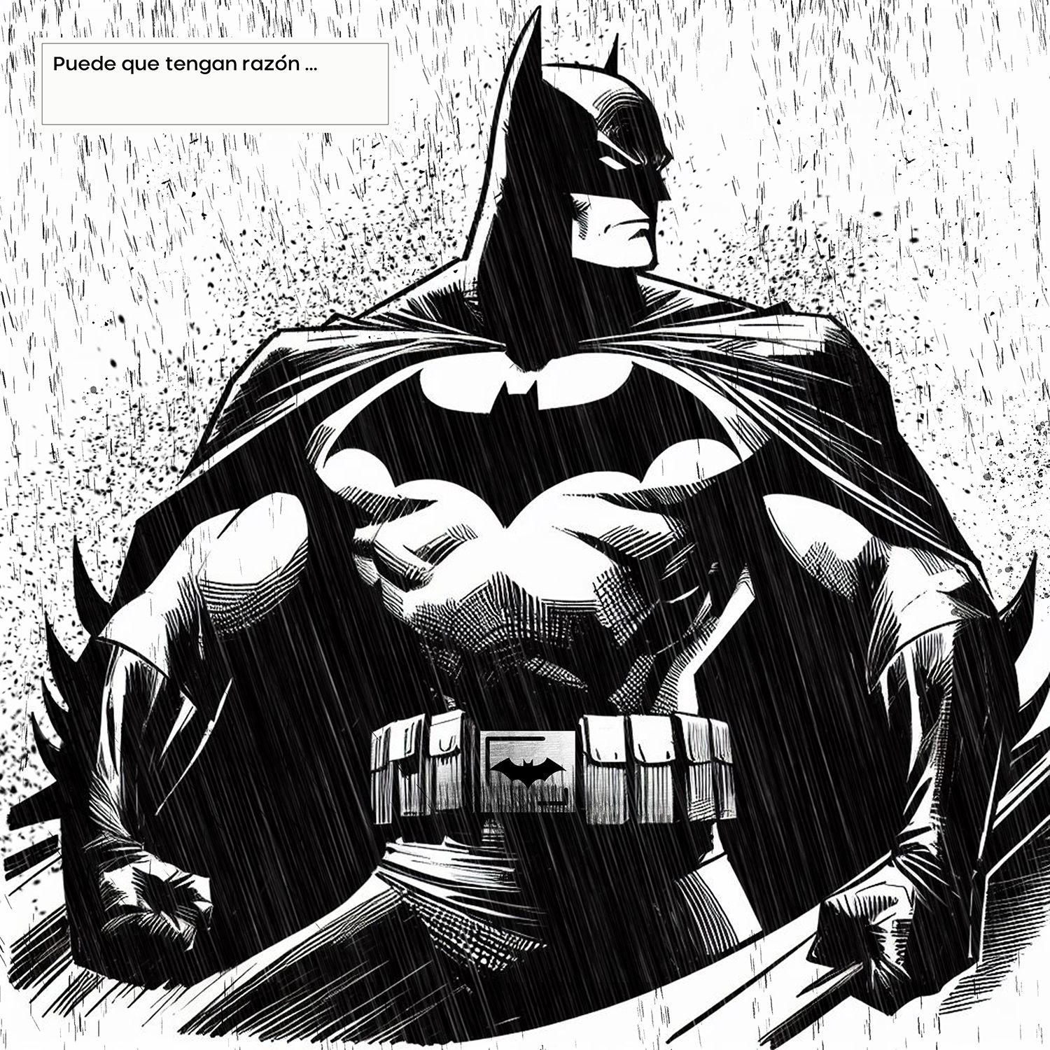Batman por Manuel De La Fuente / manuelsart.com