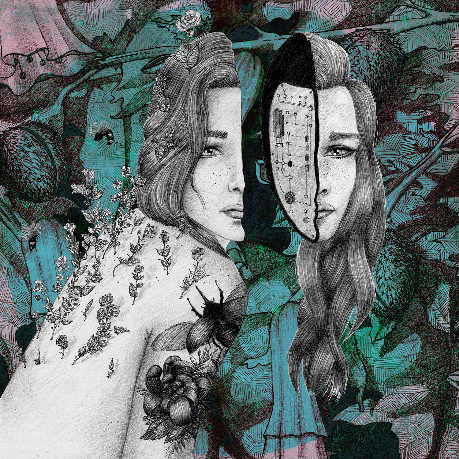 Black lies por Manuel De La Fuente / manuelsart.com