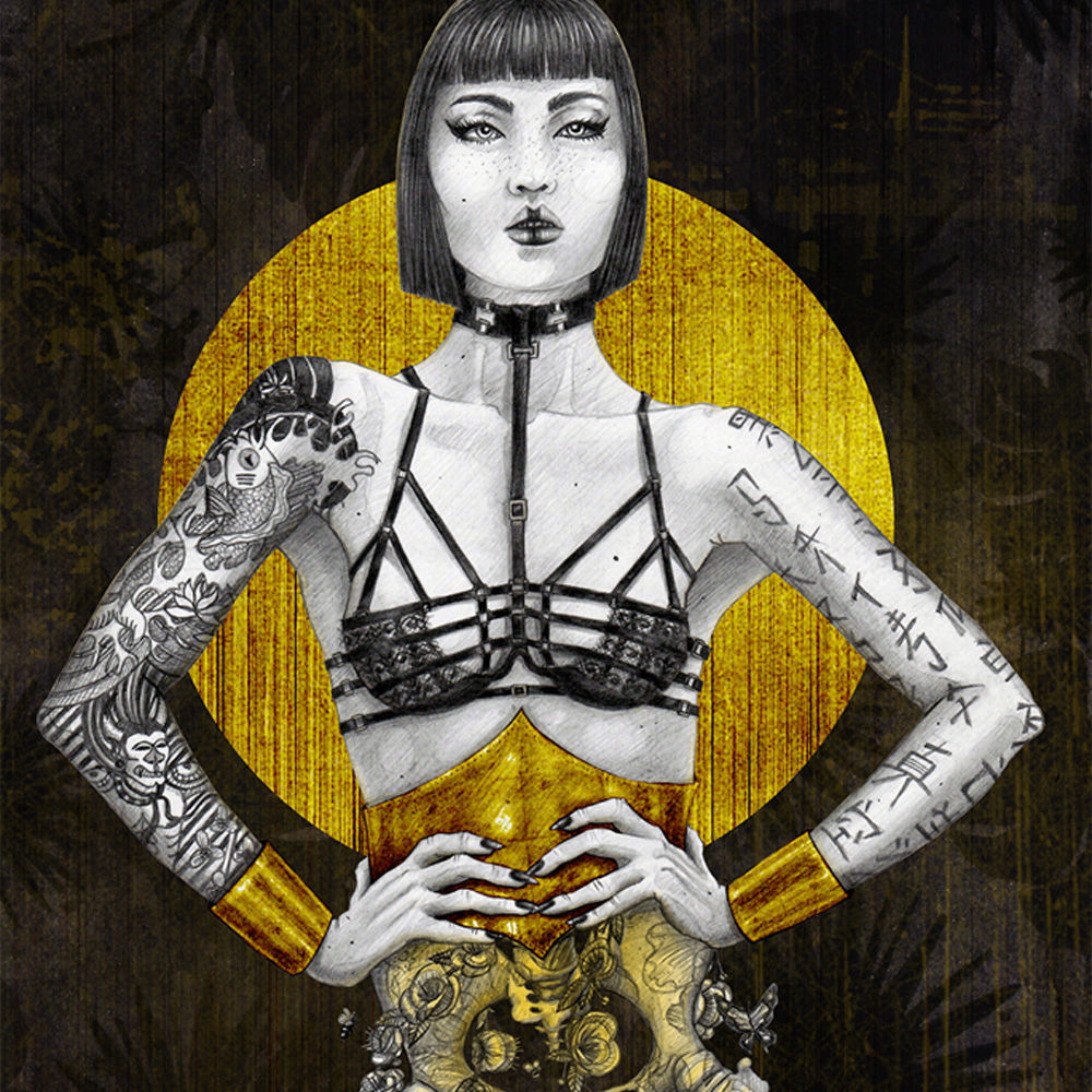 Black deep, pride gold