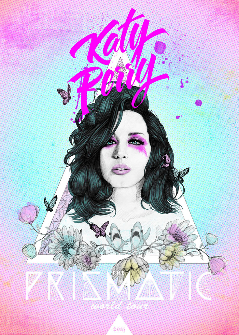 Katy Perry - Prismatic Tour por Manuel De La Fuente / manuelsart.com