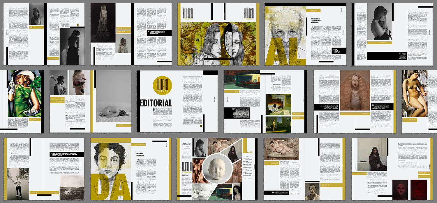 HUMANA Magazine por Manuel De La Fuente / manuelsart.com