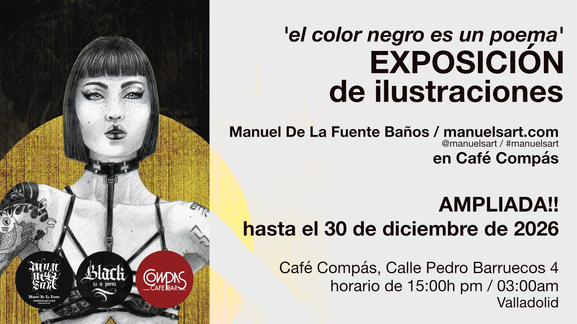 Cartel exposición by manuelsart